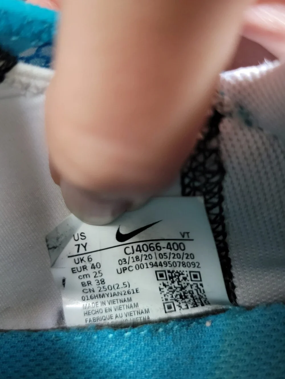 Nike kids sneakers